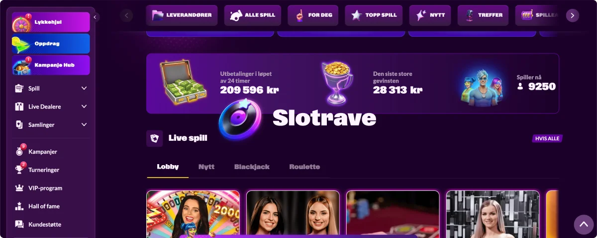 Slotrave kasino Slotrave kasino